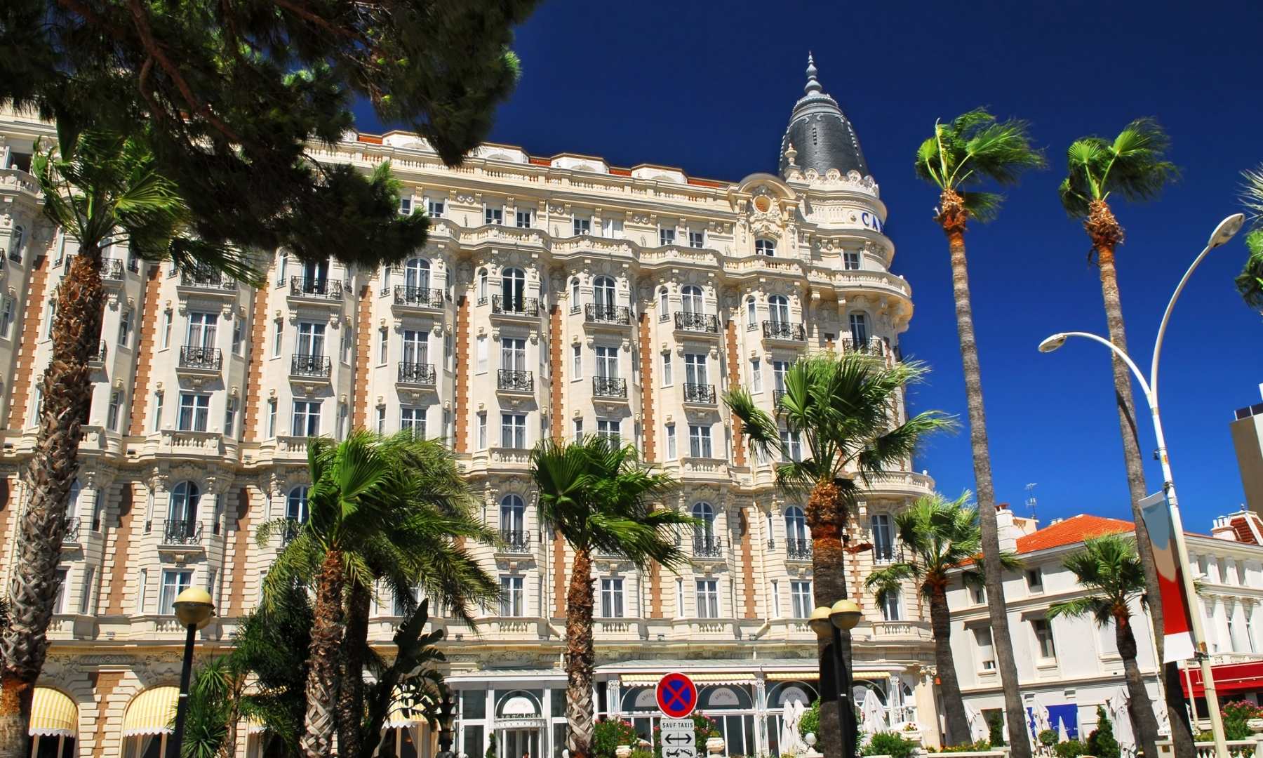 Hotels bij het strand van Cannes