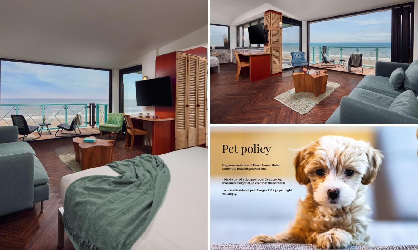 Beachhouse Hotel - Overnachten in Hotel-aan-zee-met-hond - Foto Booking.com