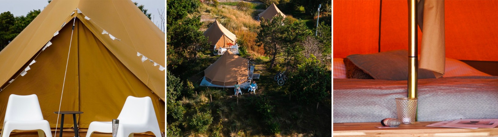 Bell Tenten - Uniek overnachten op Ameland