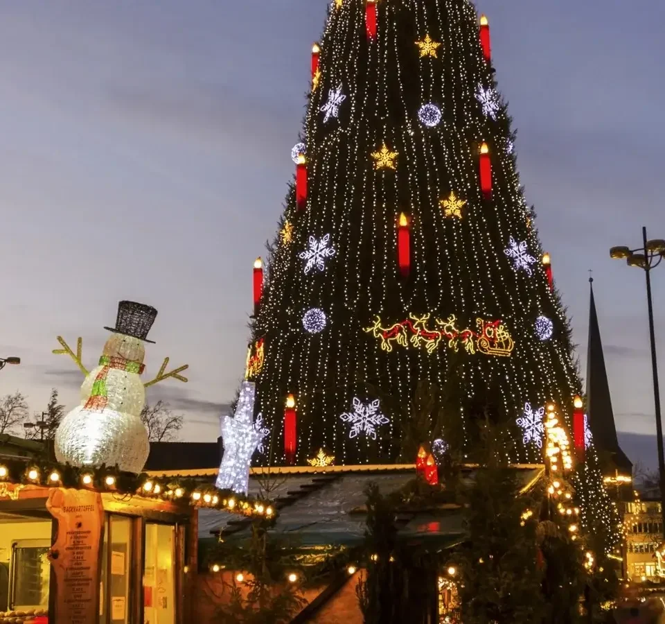 Hotels bij de kerstmarkt van Dortmund